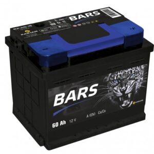 Аккумулятор BARS 6СТ-60 60Ah 540A 242x175x190 «- +»
