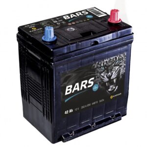 Аккумулятор BARS Asia 44B19R 42Ah 350A 238x135x227 «+ -«