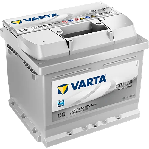 Аккумулятор VARTA Dynamic SLI C6 52Ah 520A 207х175х175 «-+»