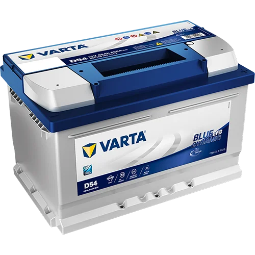 Аккумулятор VARTA Dynamic EFB N54 65Ah 650A 278х175х190 «-+»